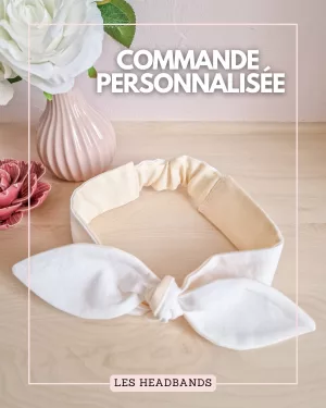 Commande personnalisée - Headband