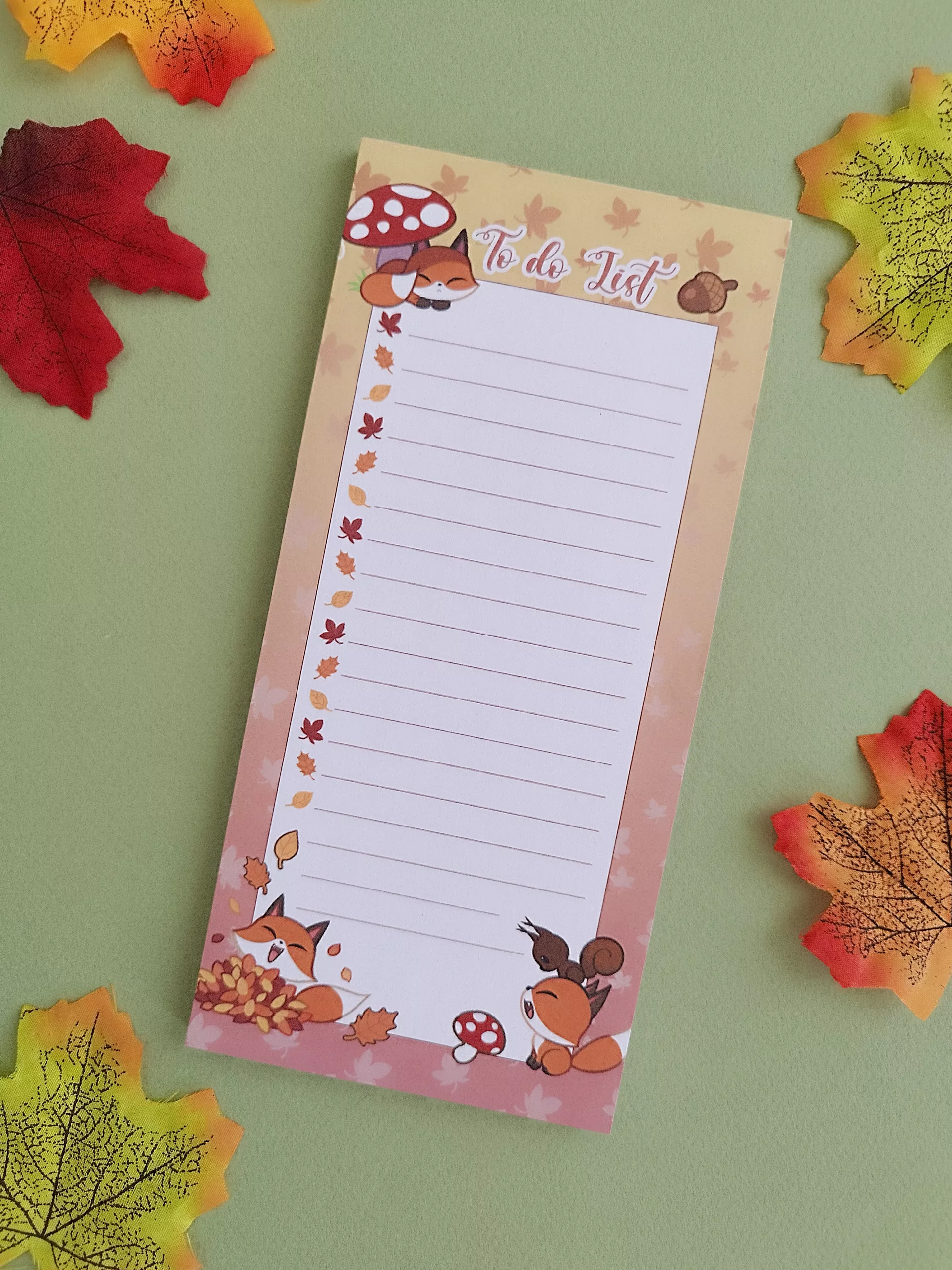 Bloc-note - Renard 🦊