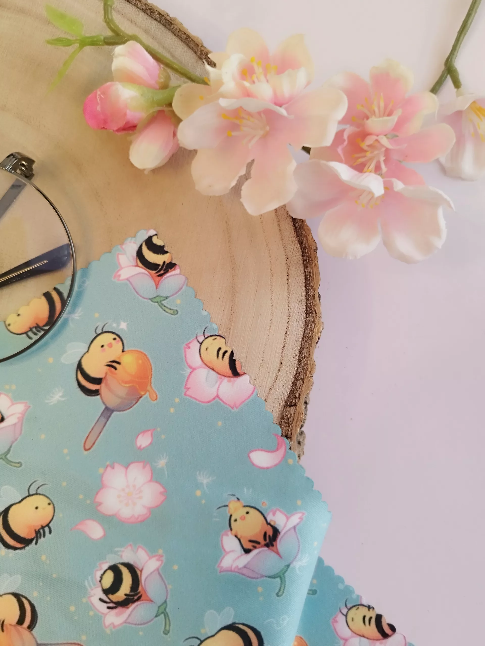 Tissu microfibre écran ou lunettes - Abeille – Image 3