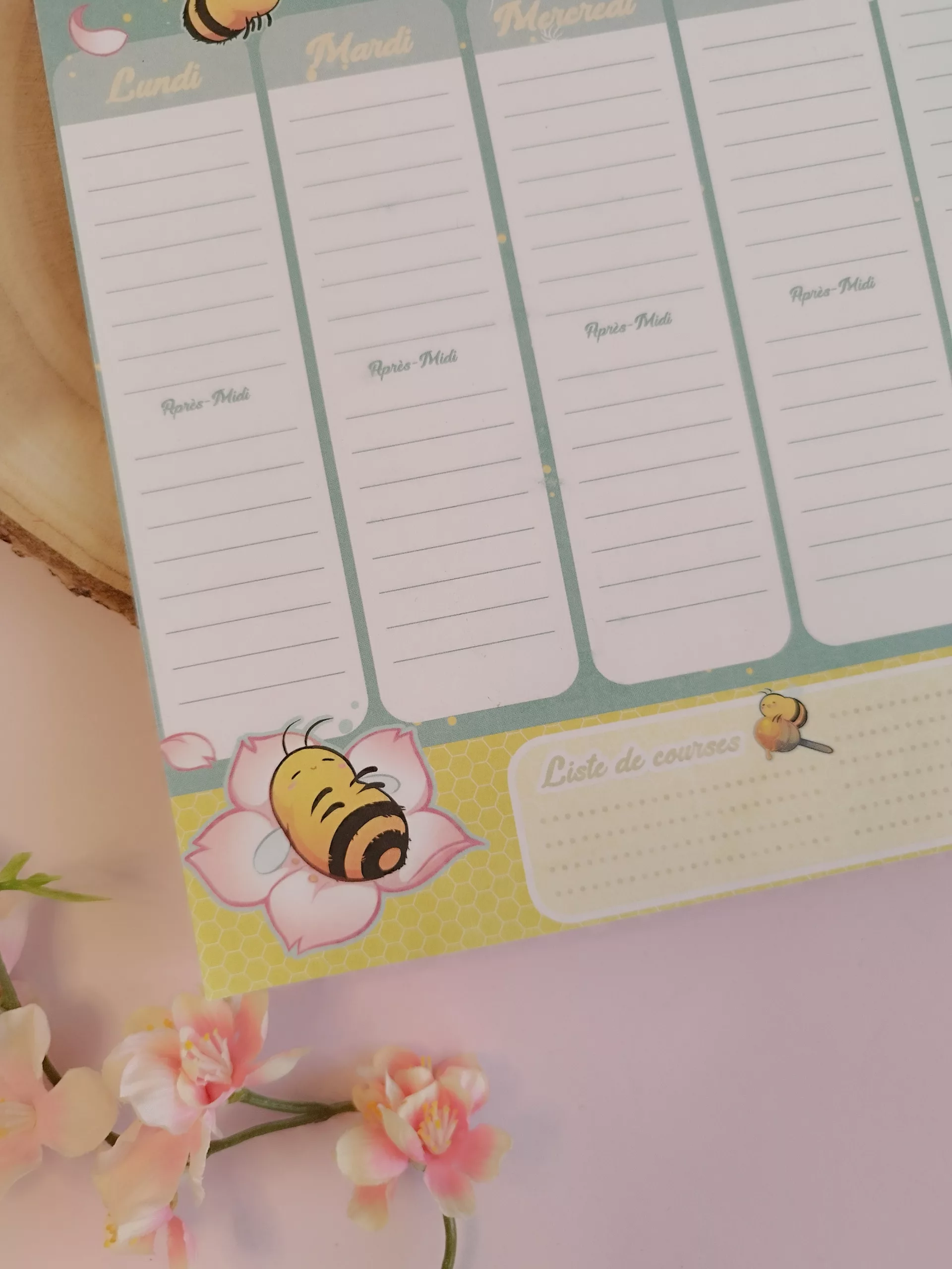 Semainier - Abeilles – Image 2