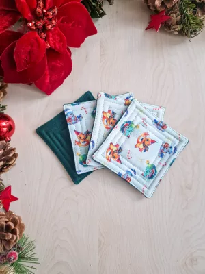 Sous-verre - Noël Pokémon