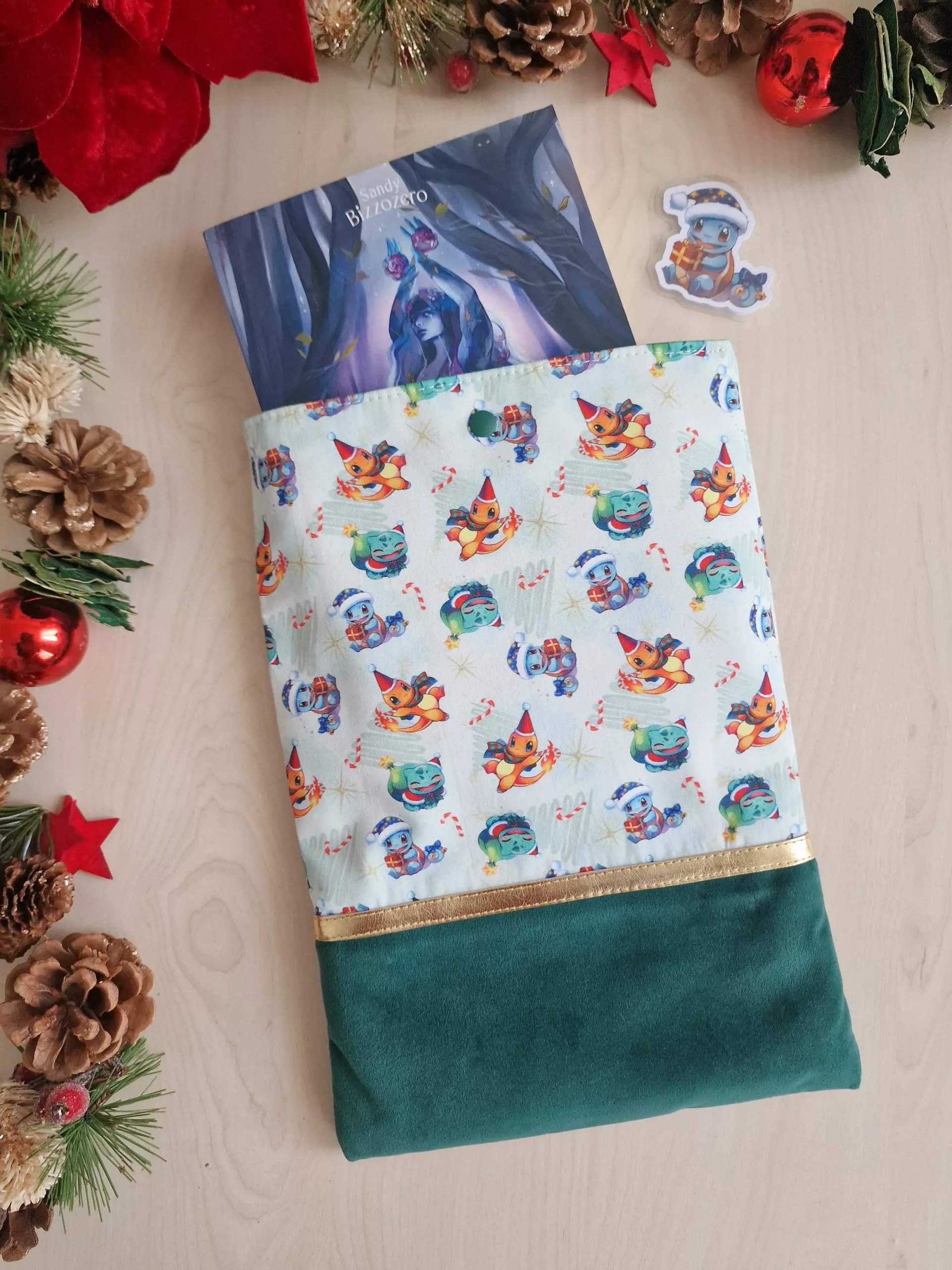 Pochette à livre - Noël Pokémon – Image 3